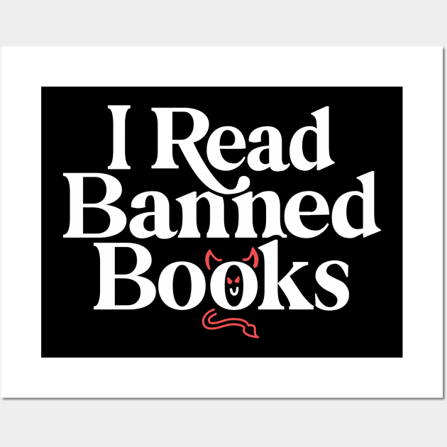 I Read Banned Books Wall Art by Boots